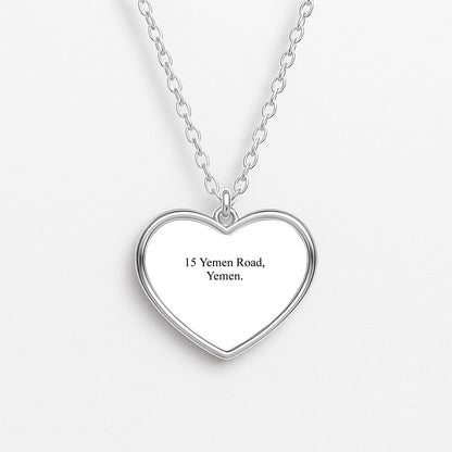 15 Yemen Road, Yemen Heart Necklace