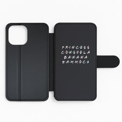 Princess Consuela Banana Hammock Flip Wallet Phone Case