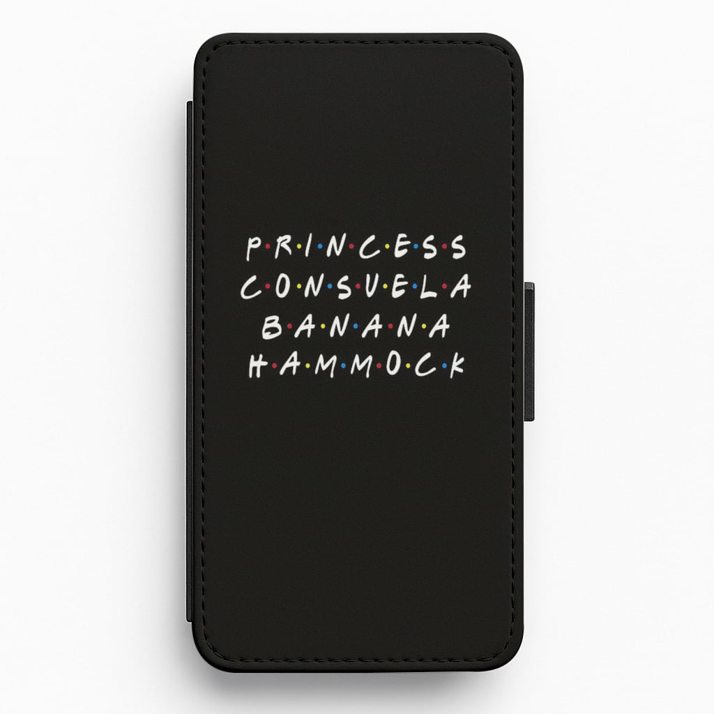 Princess Consuela Banana Hammock Flip Wallet Phone Case