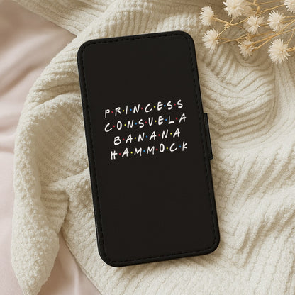 Princess Consuela Banana Hammock Flip Wallet Phone Case