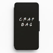 Crap Bag Flip Wallet Phone Case 1