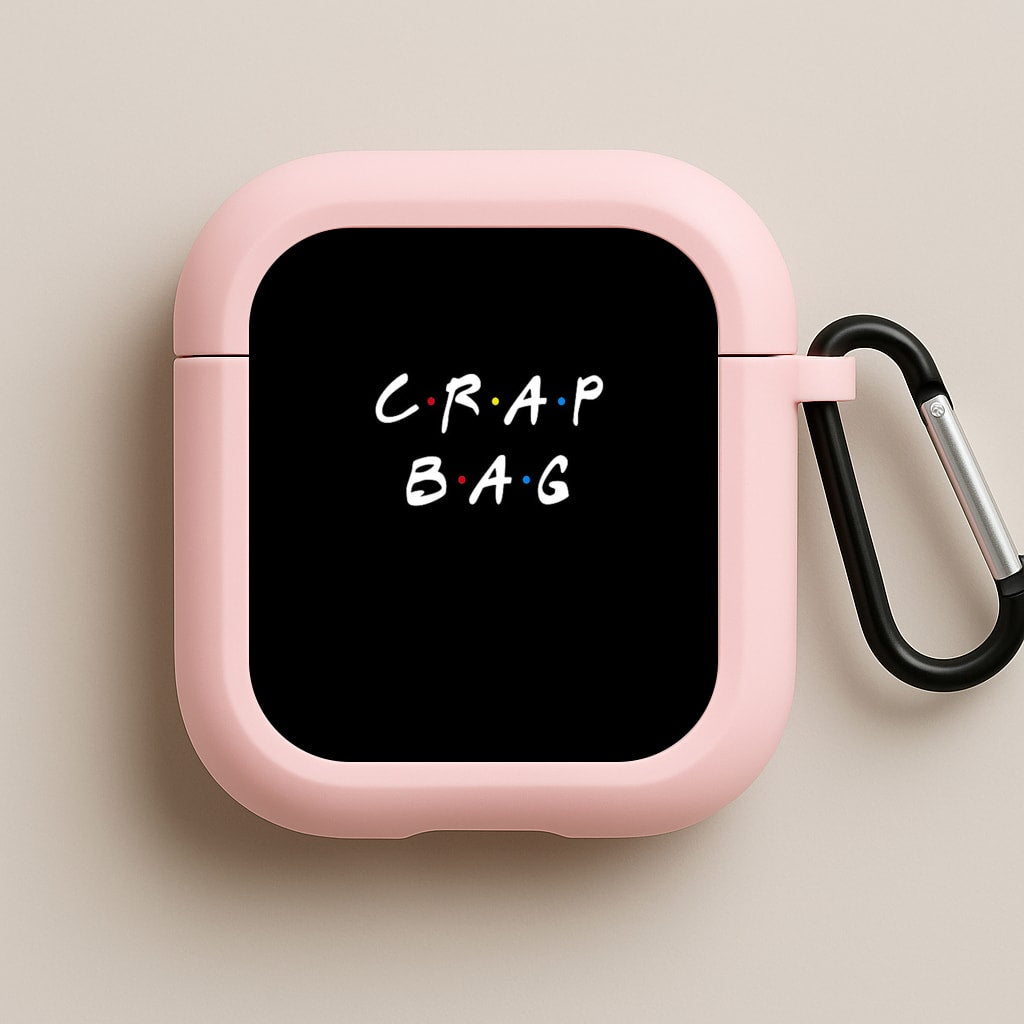 Crap Bag Pink AirPods Case