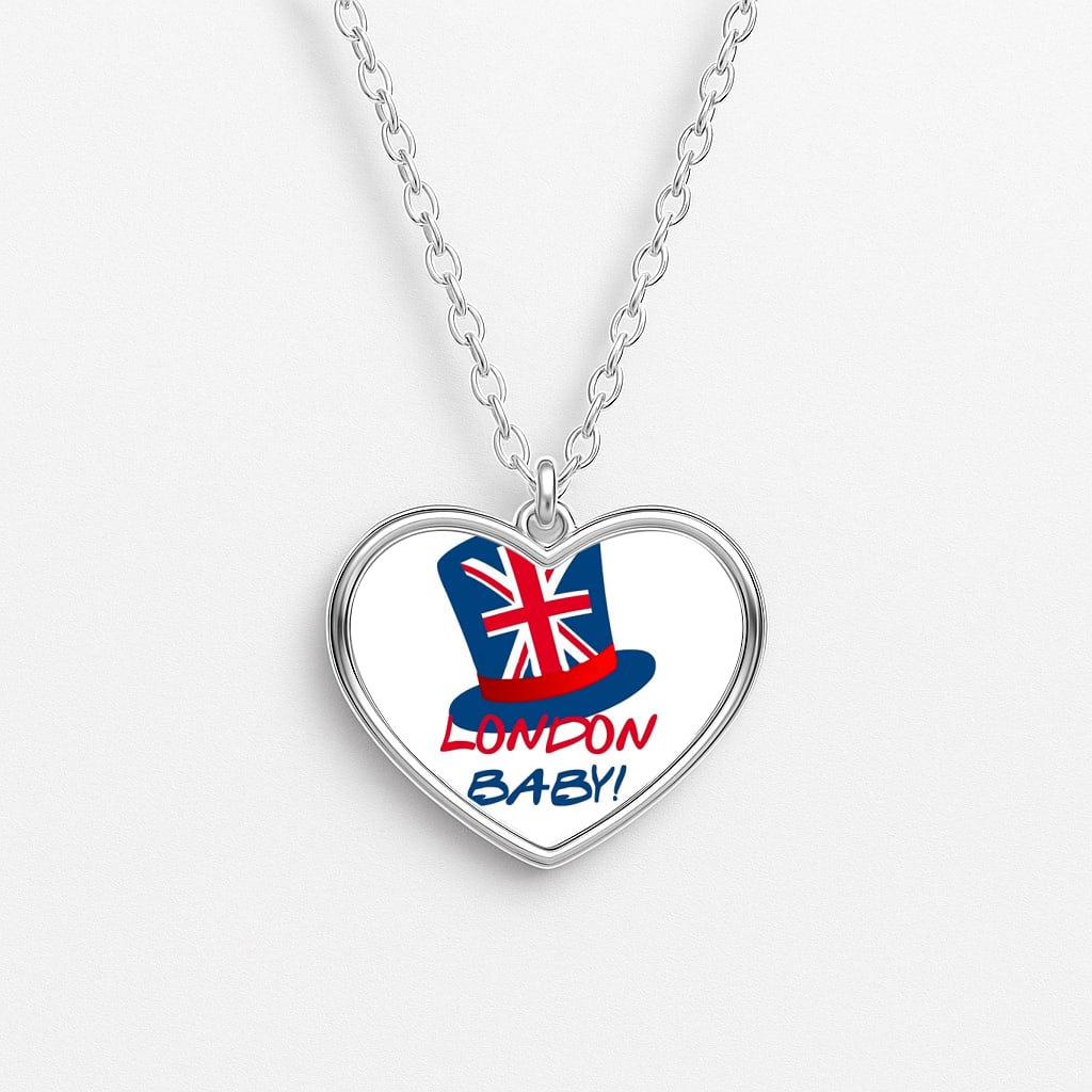 London Baby Heart Necklace