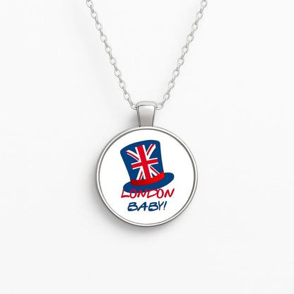 London Baby Circle Necklace
