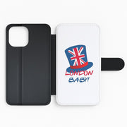 London Baby Flip Wallet Phone Case 2
