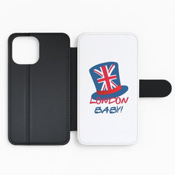 London Baby Flip Wallet Phone Case