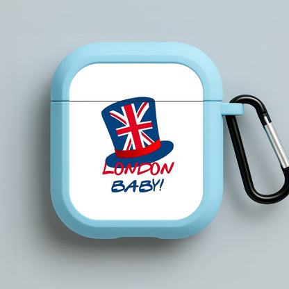 London Baby Blue AirPods Case