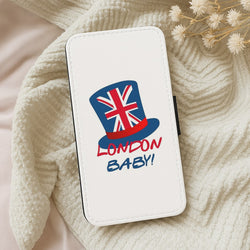 London Baby Flip Wallet Phone Case