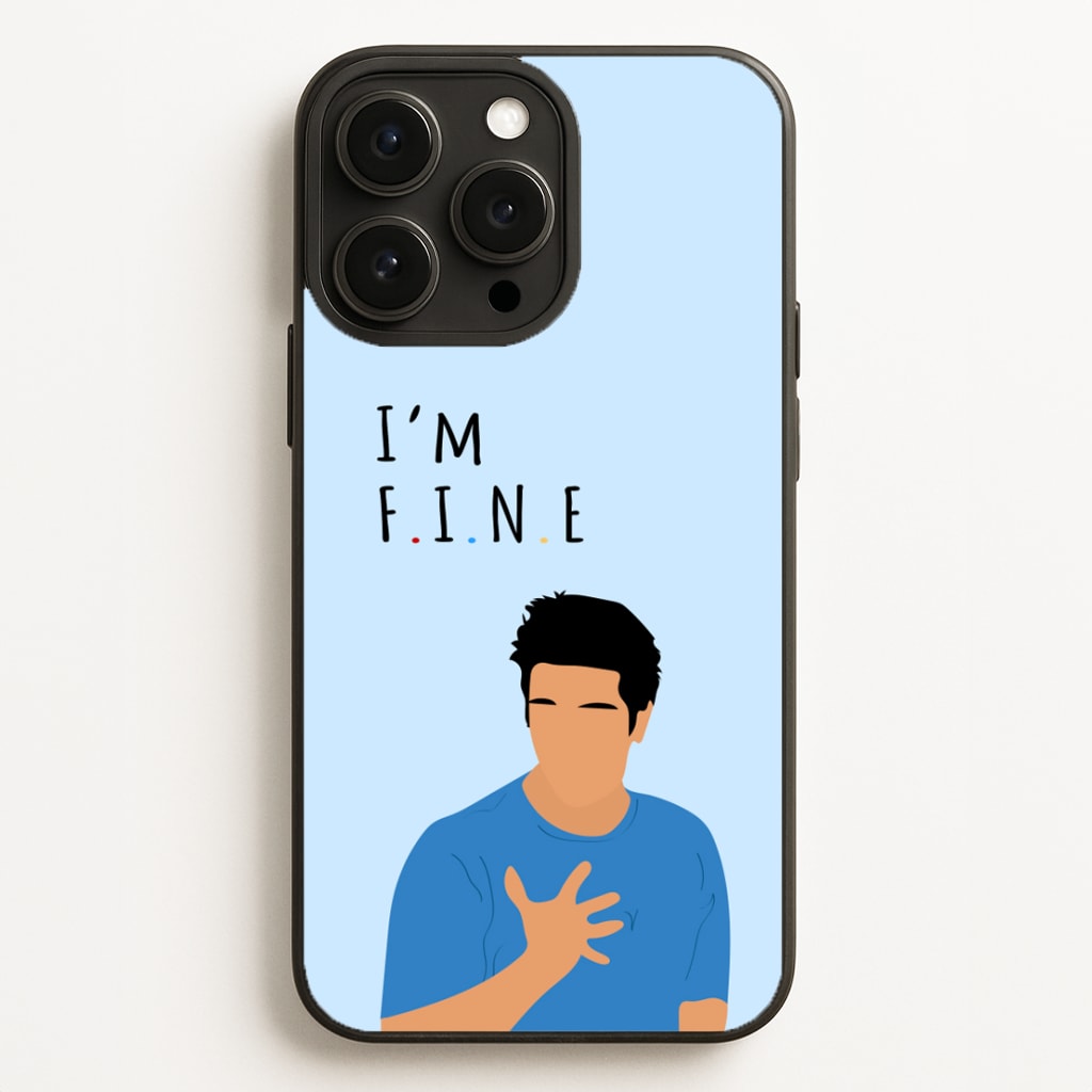 I'm Fine Phone Case