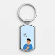 I'm Fine Luxury Keyring 1