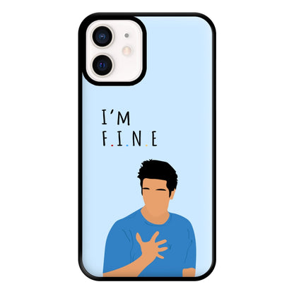 I'm Fine Phone Case for iPhone 13 Mini