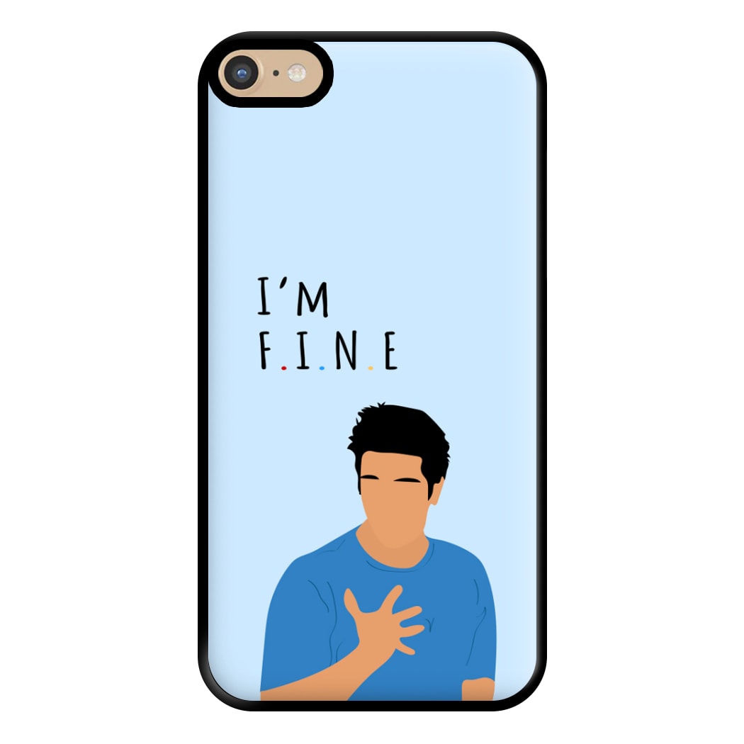 I'm Fine Phone Case for iPhone 6 Plus / 7 Plus / 8 Plus