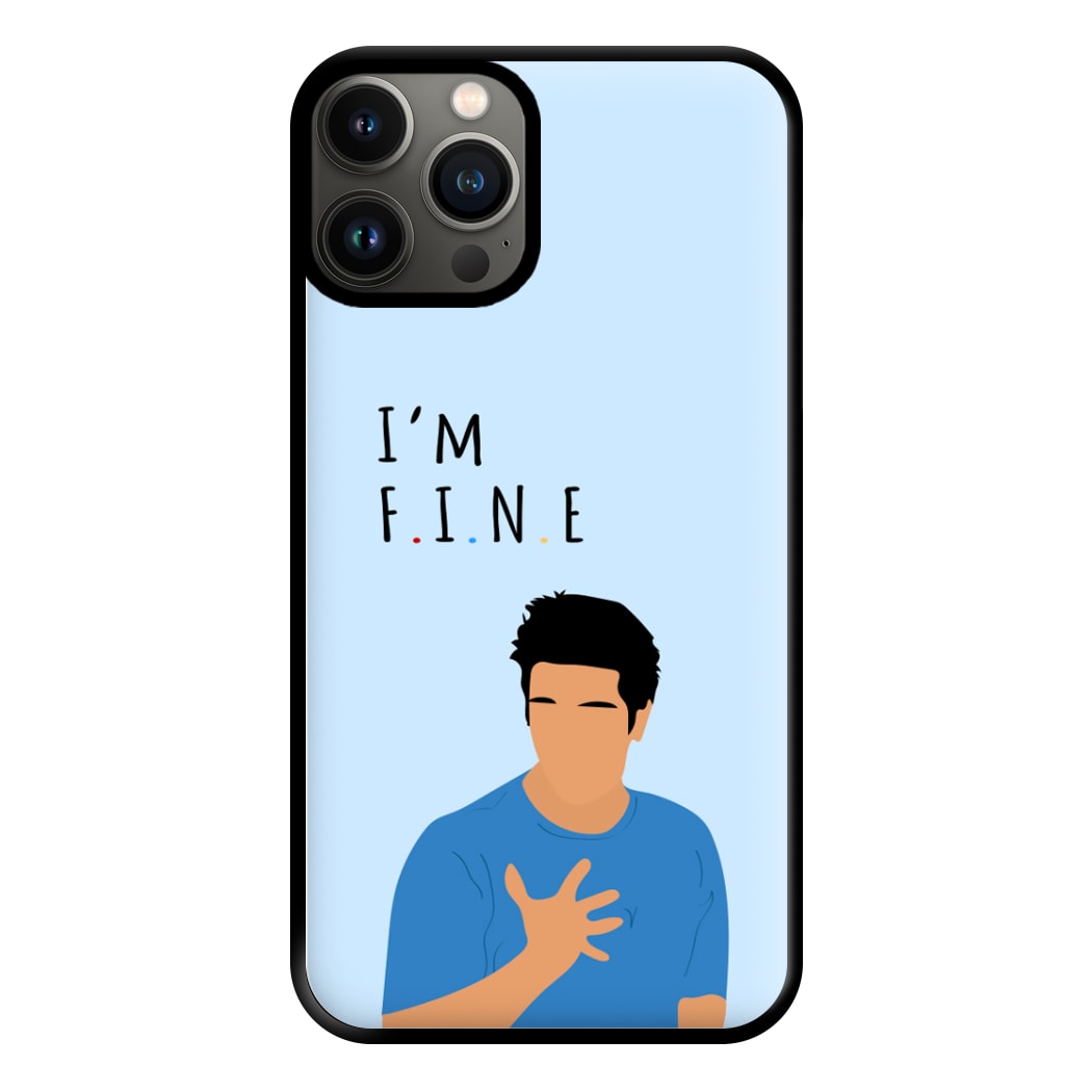 I'm Fine Phone Case for iPhone 11 Pro Max