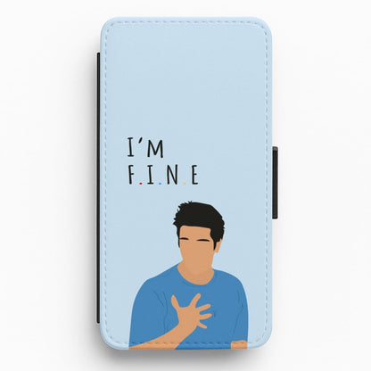 I'm Fine Flip / Wallet Phone Case