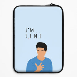 I'm Fine Universal Laptop Sleeve