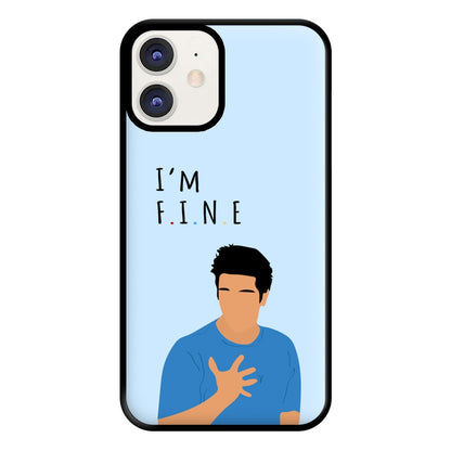 I'm Fine Phone Case for iPhone 12 / 12 Pro