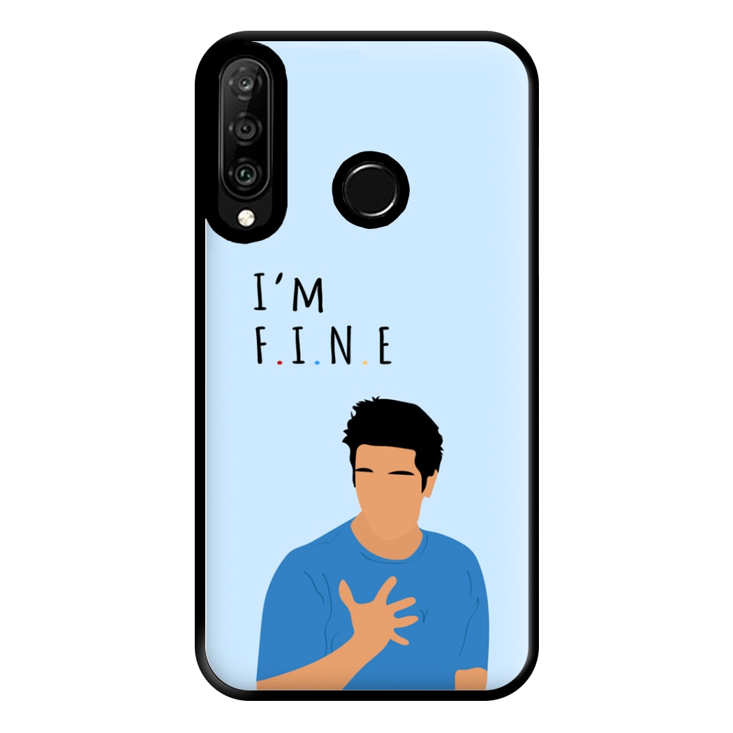 I'm Fine Phone Case for Huawei P30 Lite