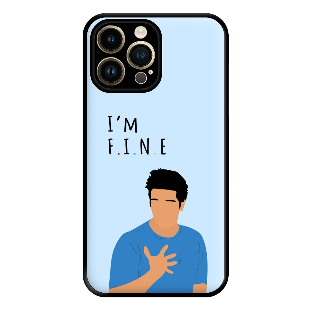 I'm Fine Phone Case for iPhone 14 Pro Max