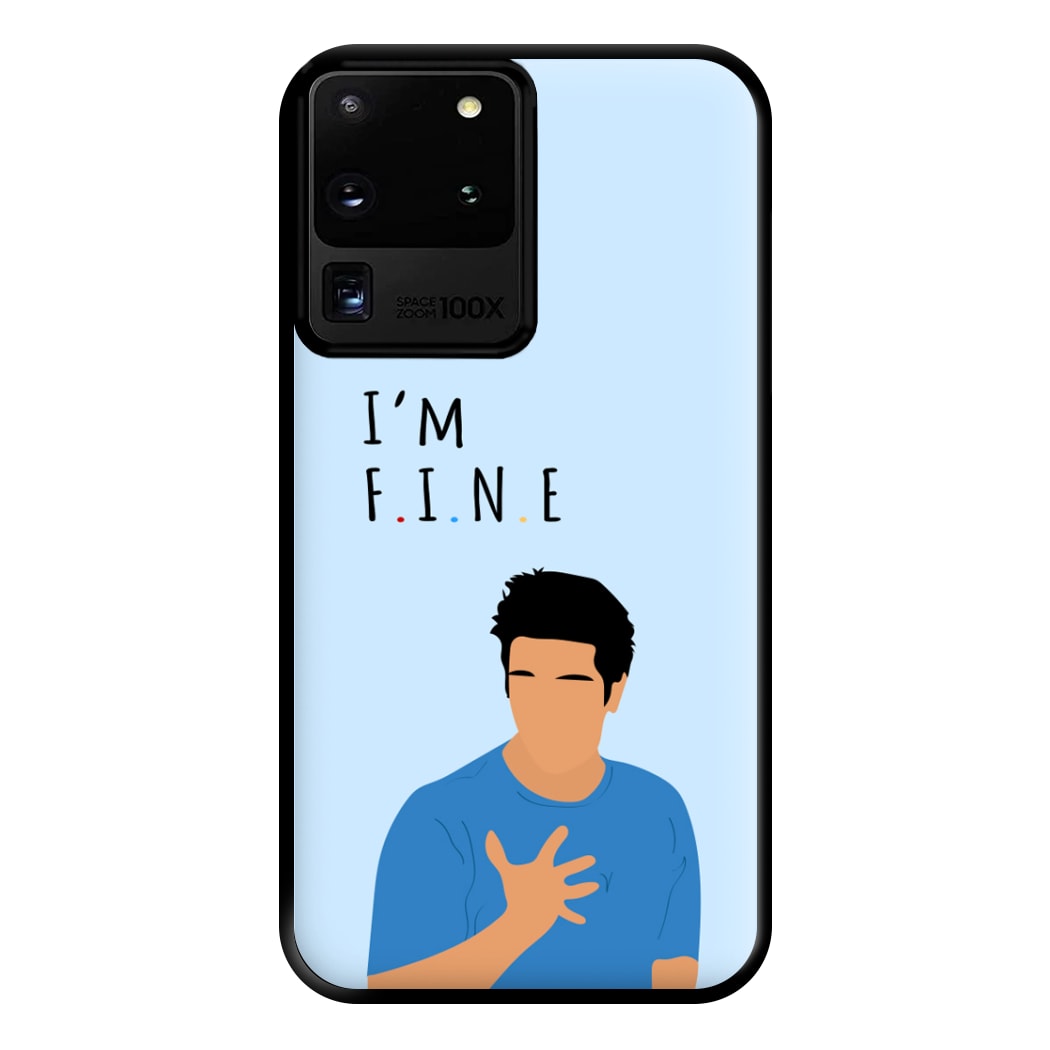 I'm Fine Phone Case for Galaxy S20 Ultra