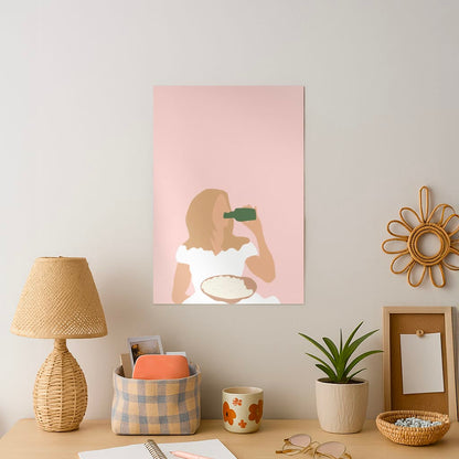 Rachel's Wedding Dress Art Print