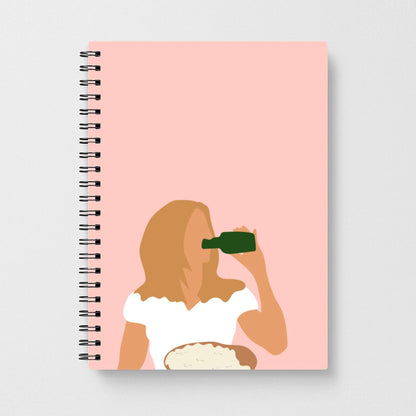 Rachel's Wedding Dress - Friends Notebook