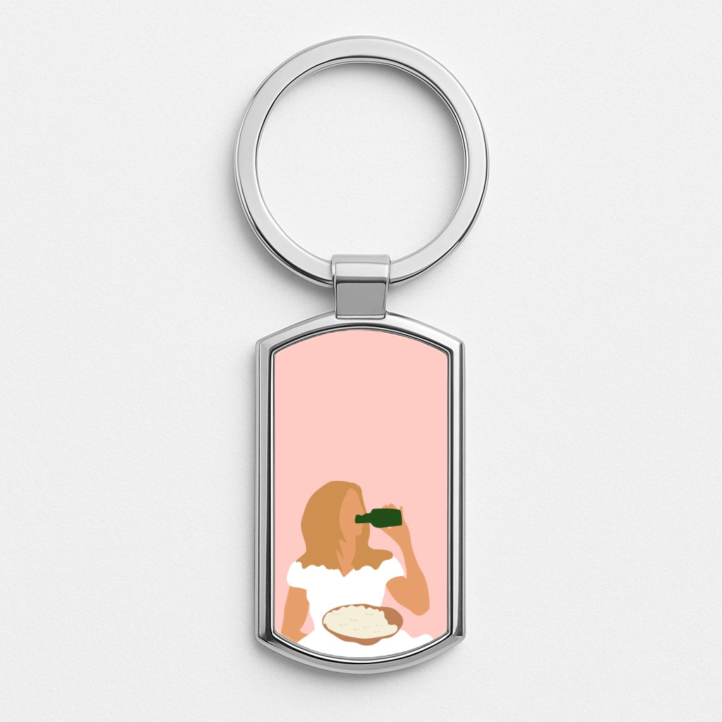 Rachel's Wedding Dress Luxury Keyring