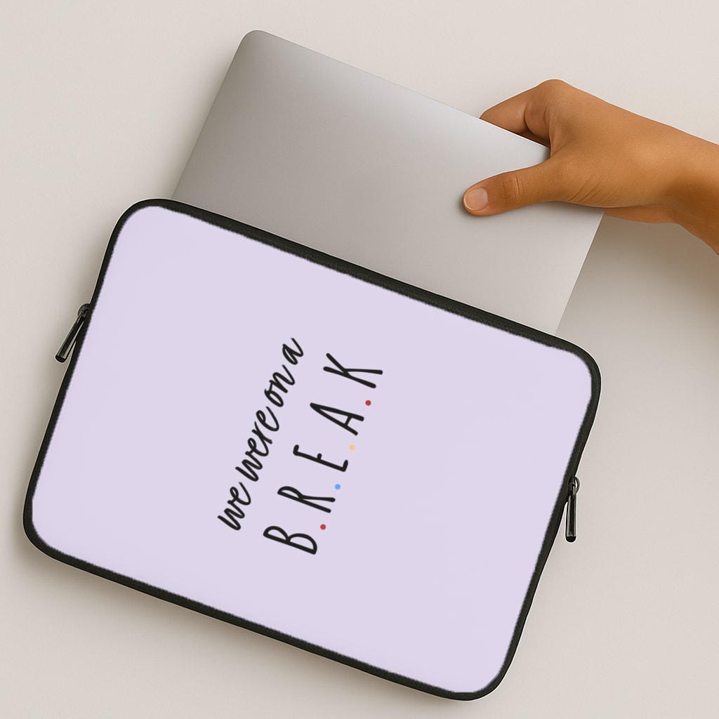 We Were On A Break MacBook Case