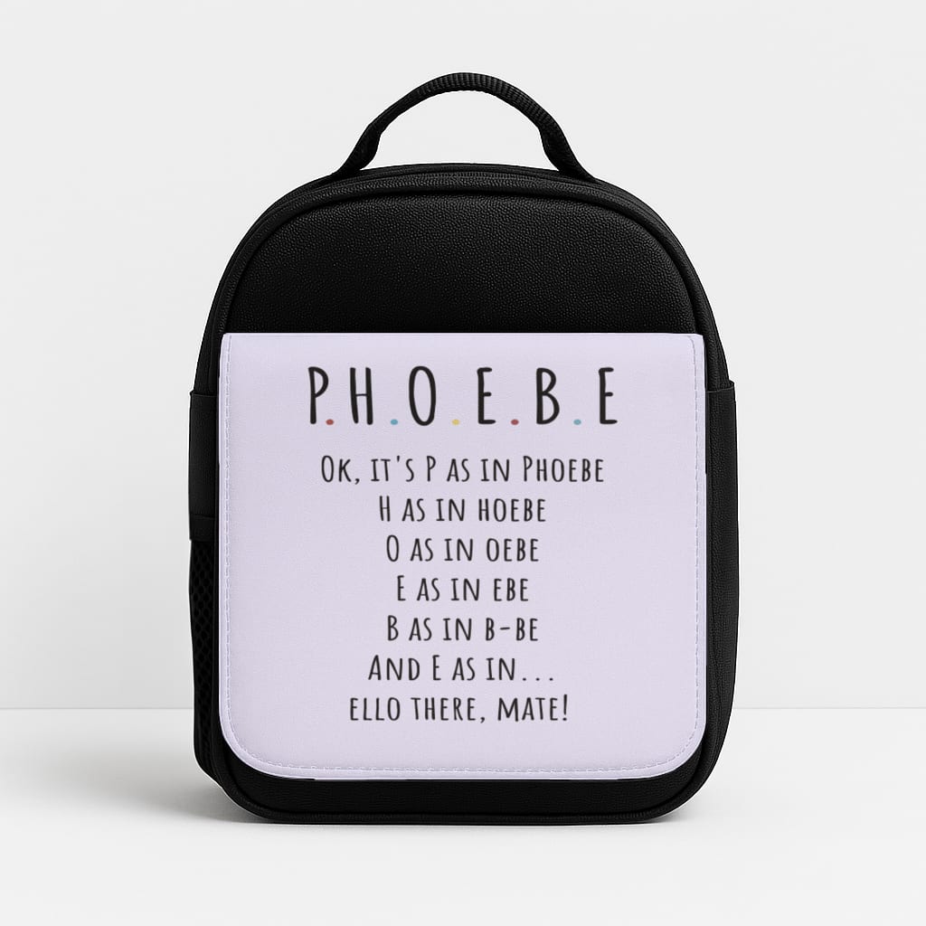 Spelling Phoebe Lunchbox