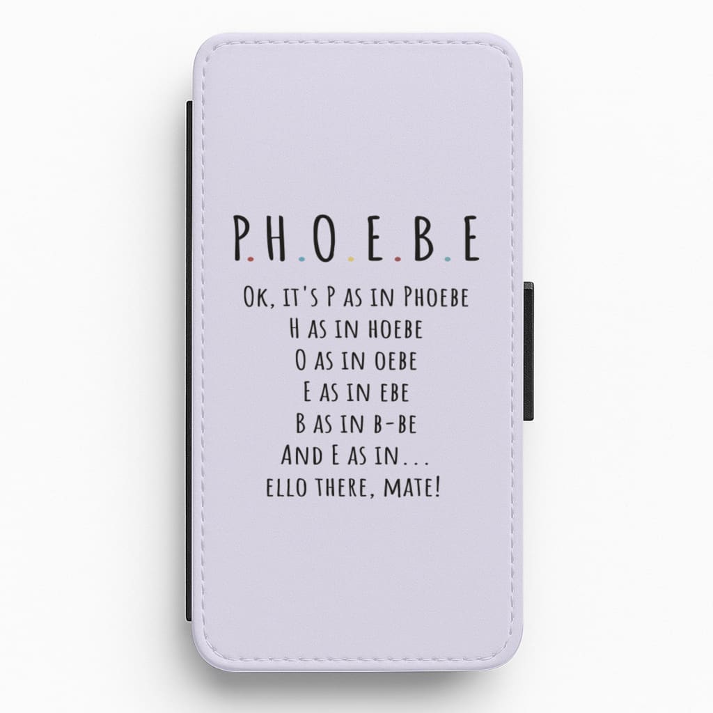 Spelling Phoebe Flip / Wallet Phone Case