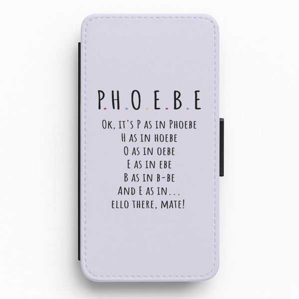 Spelling Phoebe Flip / Wallet Phone Case