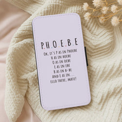 Spelling Phoebe Wallet Phone Case