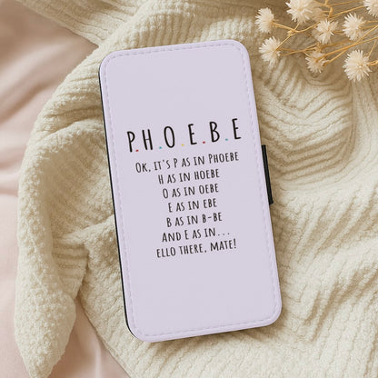 Spelling Phoebe Wallet Phone Case