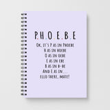 Friends Notebooks