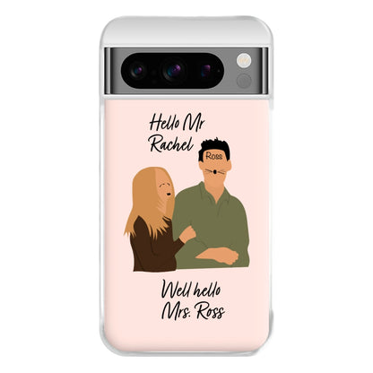 Mr Rachel & Mrs Ross Phone Case for Google Pixel 8 Pro