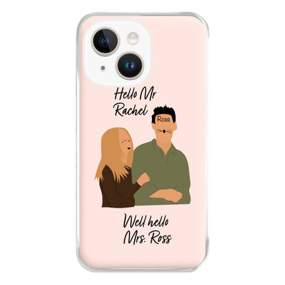 Mr Rachel & Mrs Ross Phone Case for iPhone 14 Plus