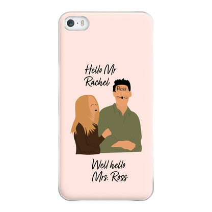 Mr Rachel & Mrs Ross Phone Case for iPhone 5 / 5s / SE 2016