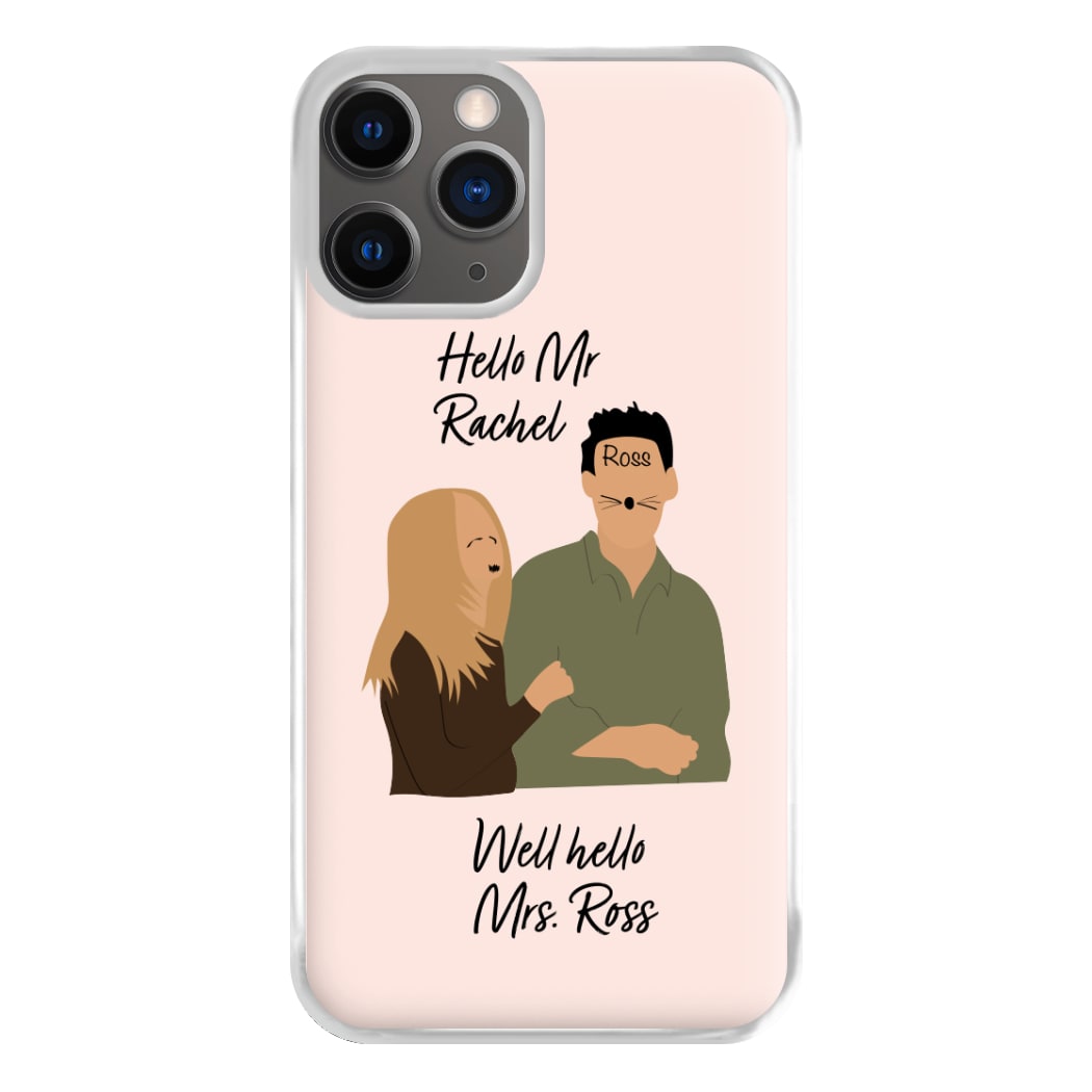 Mr Rachel & Mrs Ross Phone Case for iPhone 12 Pro Max