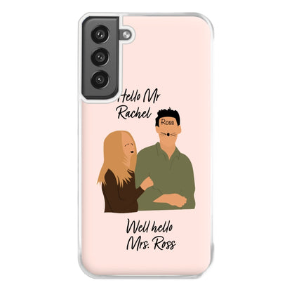 Mr Rachel & Mrs Ross Phone Case for Galaxy S21FE