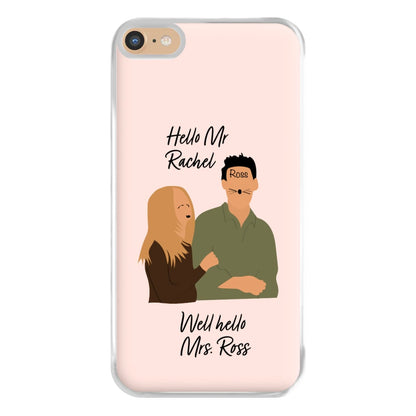 Mr Rachel & Mrs Ross Phone Case for iPhone 6 Plus / 7 Plus / 8 Plus