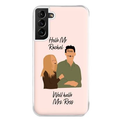 Mr Rachel & Mrs Ross Phone Case for Galaxy S21 Plus