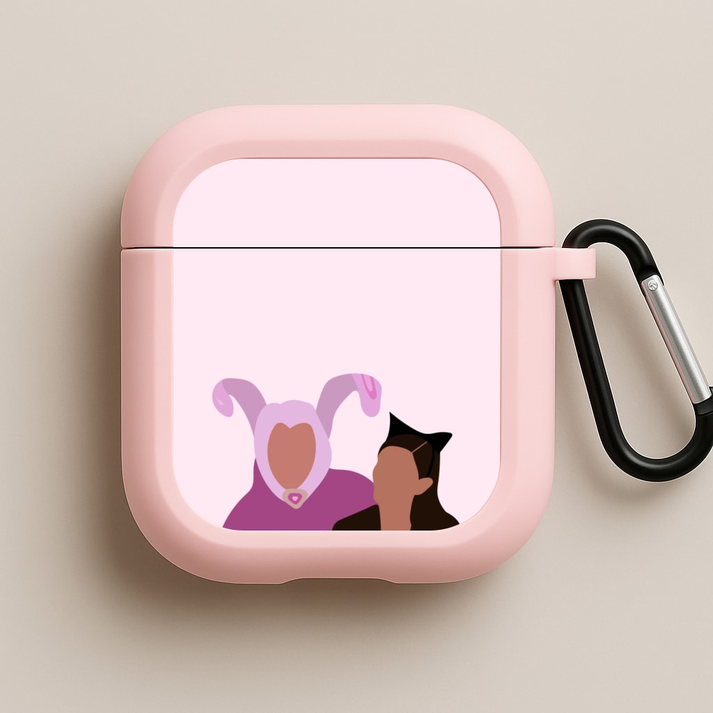 A Geller Halloween Pink AirPods Case