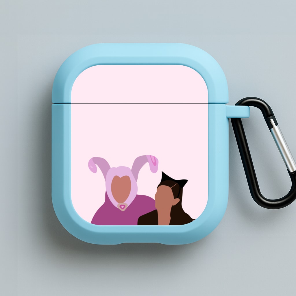 A Geller Halloween Blue AirPods Case