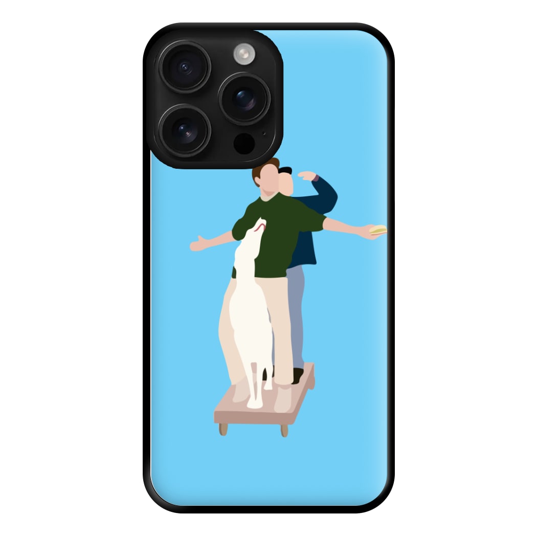 Two Men And A Dog Phone Case for iPhone 16 Pro Max