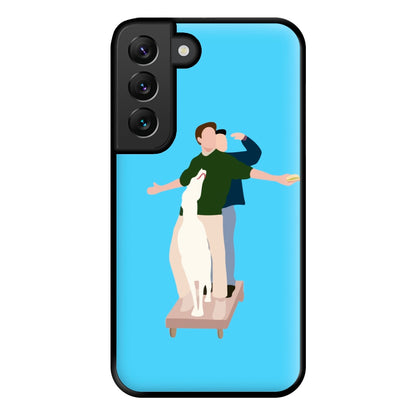 Two Men And A Dog Phone Case for Galaxy S22 Plus