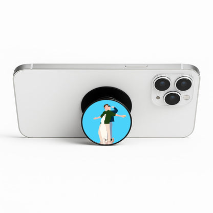 Two Men And A Dog Phone Stand