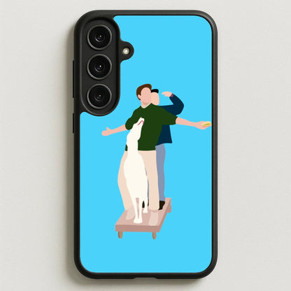 Two Men And A Dog Phone Case for Galaxy S25FE