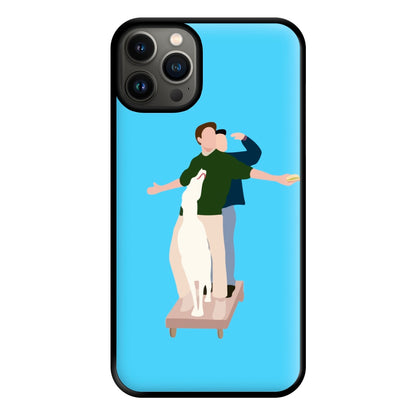 Two Men And A Dog Phone Case for iPhone 13