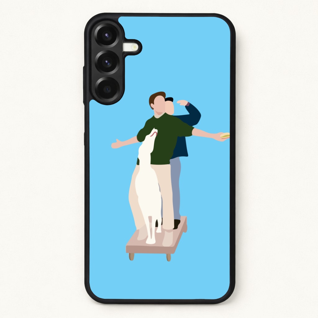 Two Men And A Dog Phone Case for Galaxy A57