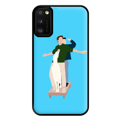 Two Men And A Dog Phone Case for Galaxy A41