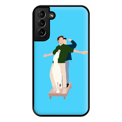 Two Men And A Dog Phone Case for Galaxy S21 Plus